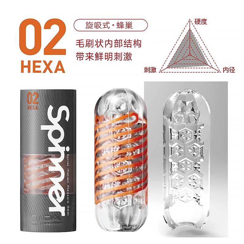 日本Tenga Spinner旋吸式飞机杯.