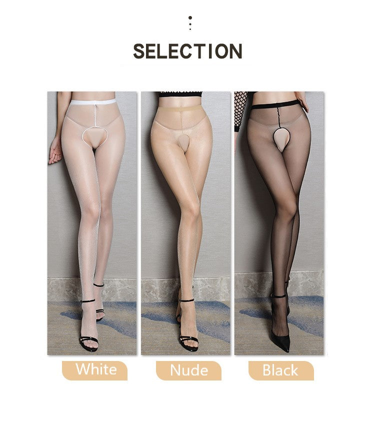 Crotchless Pantyhose Stockings