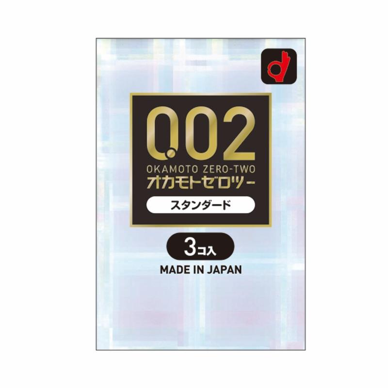 日本冈本0.02安全套3只装-避孕套 - 9rabbit.